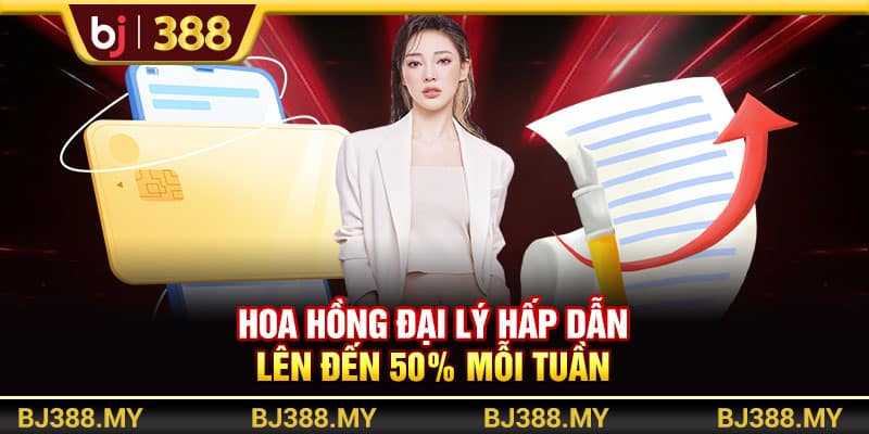 Hợp Tác Đại Lý BJ388 Hoa Hồng Hàng Tháng Lên Đến 50% 2 https://wagdata.sa.com Hoa hồng đại lý hấp dẫn lên đến 50% mỗi tuần